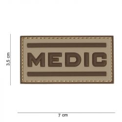 Emblema 3D Medic desert