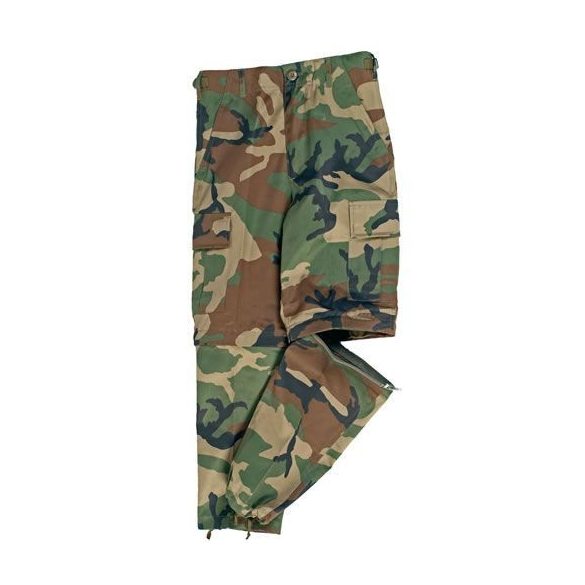 Pantaloni lungi / scurti de camuflaj pentru copii