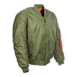 Geaca pilot MA1 bomber - verde