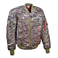 Geaca pilot MA1 bomber - camuflaj