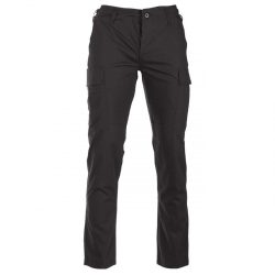 Pantaloni cargo Mil-Tec Slim Fit ripstop BDU- negri