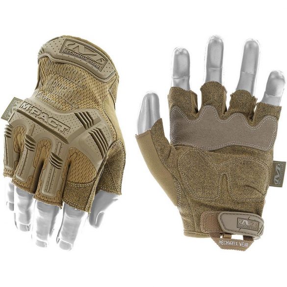 Manusi Mechanix M-Pact fara degete - coyote