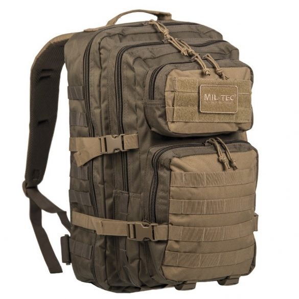 Mil-Tec US Assault rucsac - verde/coyote