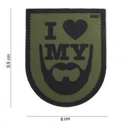 Emblema 3D I love my bearb