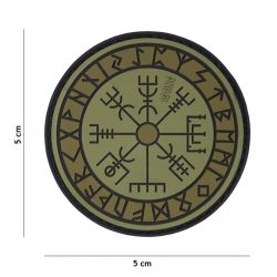 Emblema 3D Busola Vikinga