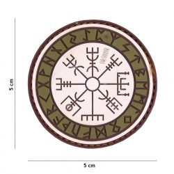 Emblema 3D Busola Vikinga
