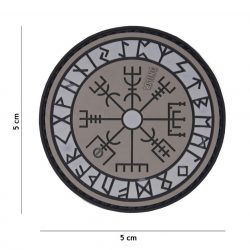 Emblema 3D Busola Vikinga