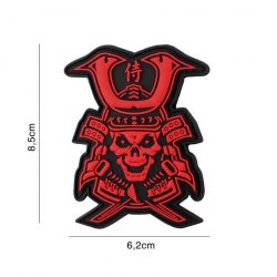 Emblema 3D Samurai skull