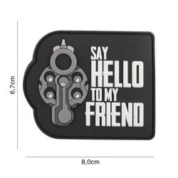 Emblema 3D Say hello