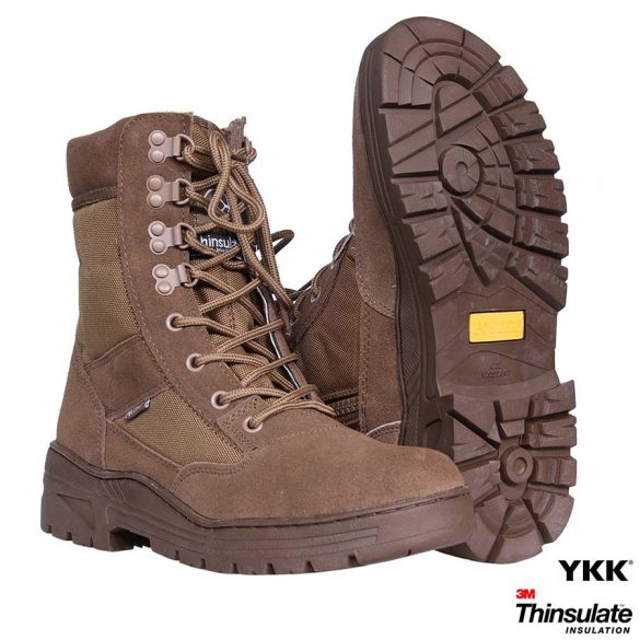 Fostex Bocanci militari tactici cu fermoar - coyote