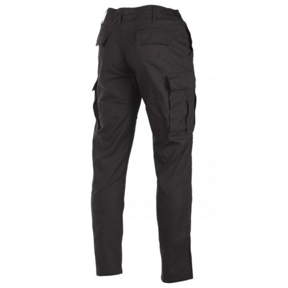 Pantaloni cargo Mil-Tec Slim Fit ripstop BDU- negri