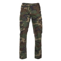 Pantaloni cargo Mil-Tec Slim Fit ripstop BDU- woodland