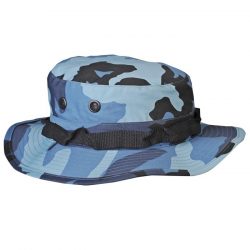 Palarie boonie Gurkha Tactical  - camuflaj albastru