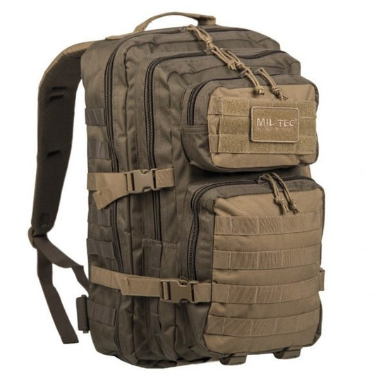 Mil-Tec US Assault rucsac - verde/coyote